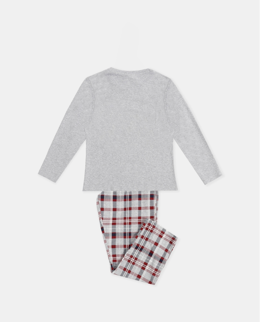 ADMAS Pijama Manga Larga Lou Lou Goodnight para Niña GRIS JASPE ADMAS Pijama Manga Larga Lou Lou Goodnight para Niña GRIS JASPE