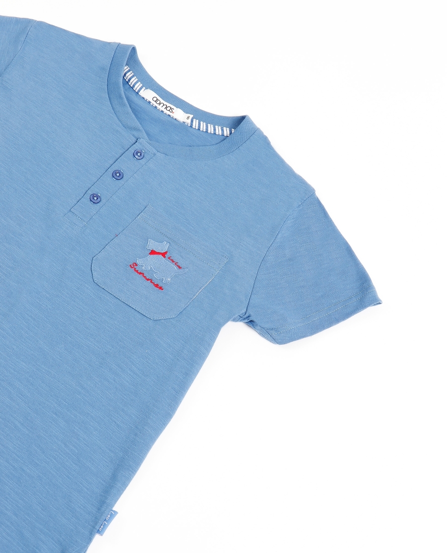 ADMAS Pijama Manga Corta Lou Lou Summer para Niño AZUL ADMAS Pijama Manga Corta Lou Lou Summer para Niño AZUL