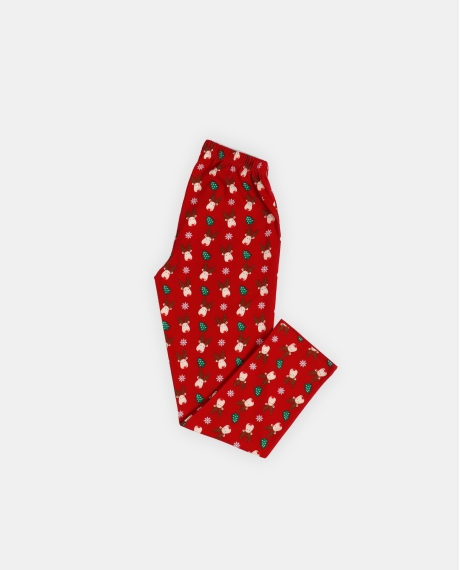 ADMAS Pijama Manga Larga Don´t Jingle My Bells para Niño ROJO 2