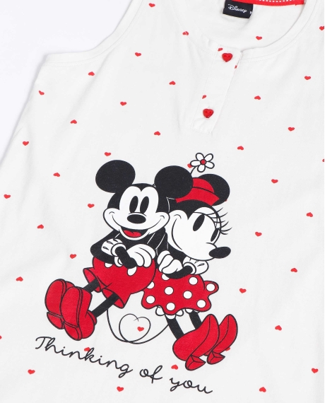 DISNEY Camisola Sin Mangas Thinking of You para Niña ROJO 2