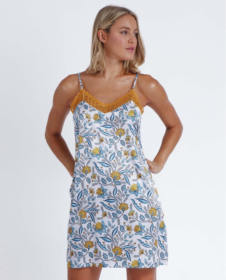 ADMAS GARDEN Camisola Tirantes Bright Jardín para Mujer MOSTAZA ADMAS GARDEN Camisola Tirantes Bright Jardín para Mujer MOSTAZA