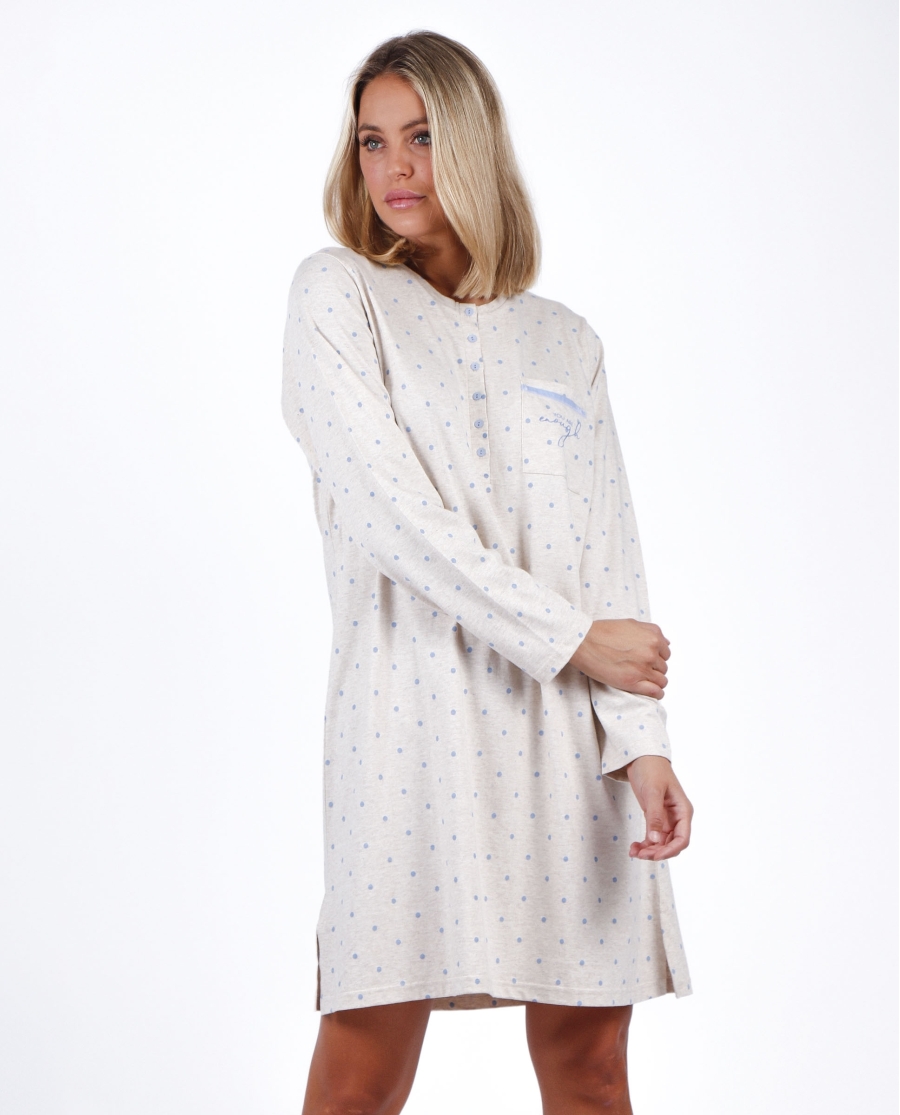 ADMAS CLASSIC Camisola Manga Larga You Are Enough para Mujer CRUDO ADMAS CLASSIC Camisola Manga Larga You Are Enough para Mujer CRUDO