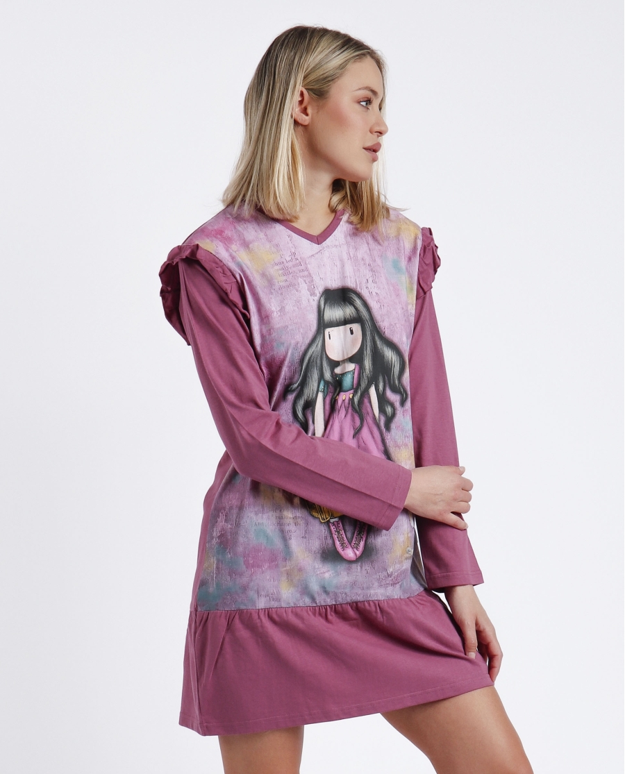 SANTORO Camisola Manga Larga Flying The Nest para Mujer MORADO SANTORO Camisola Manga Larga Flying The Nest para Mujer MORADO