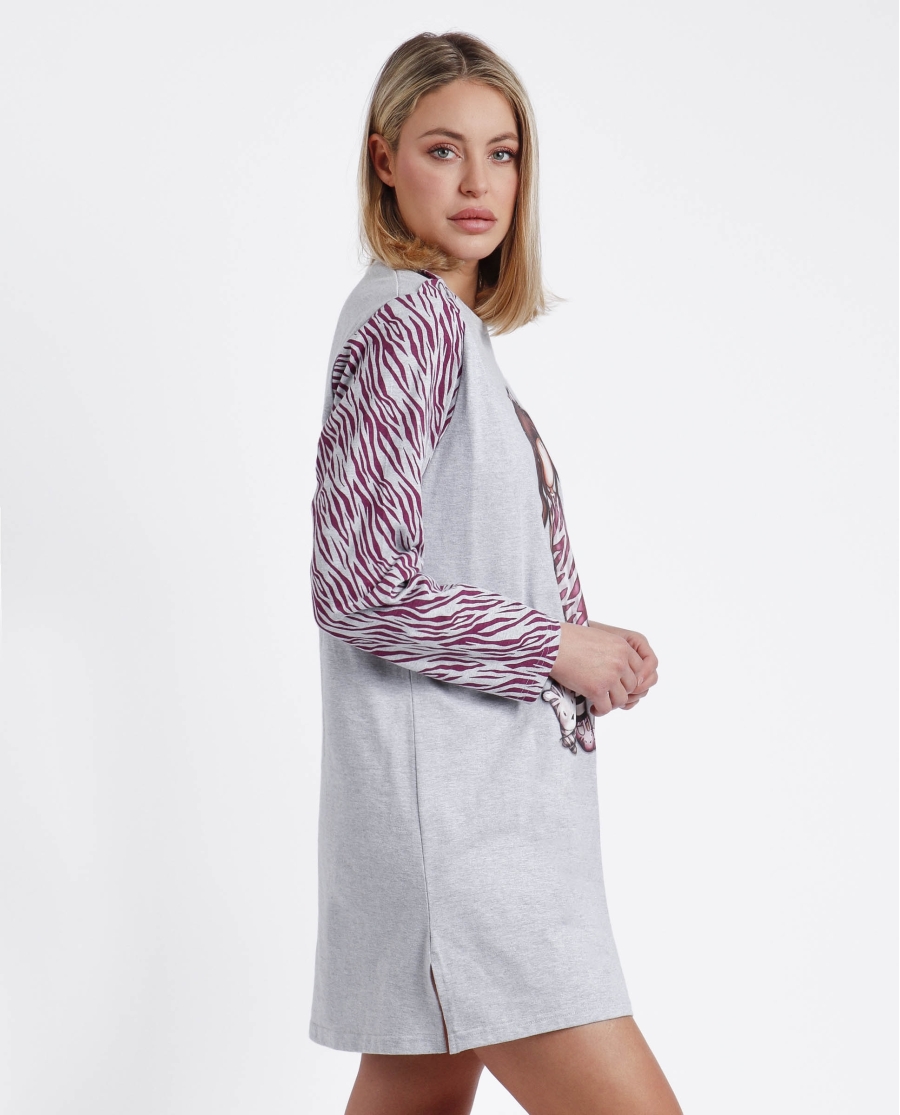 SANTORO Camisola Manga Larga Ruby Wild para Mujer GRIS JASPE SANTORO Camisola Manga Larga Ruby Wild para Mujer GRIS JASPE