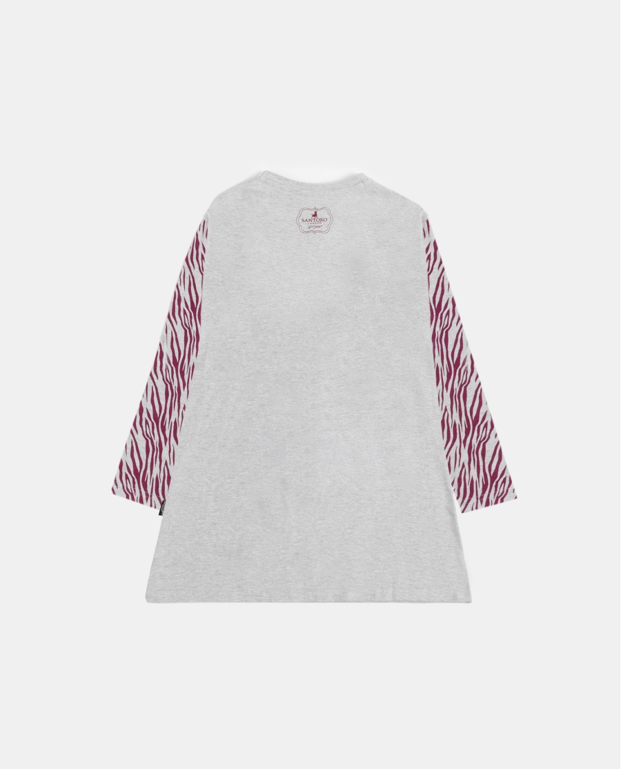 SANTORO Camisola Manga Larga Ruby Wild para Niña GRIS JASPE SANTORO Camisola Manga Larga Ruby Wild para Niña GRIS JASPE