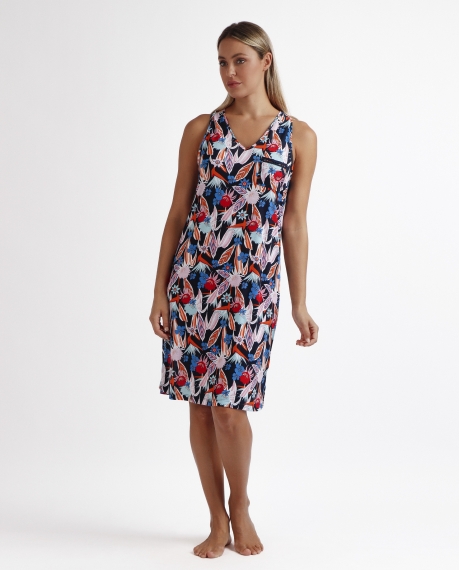 ADMAS GARDEN Camisola Sin Mangas Feathers para Mujer MARINO