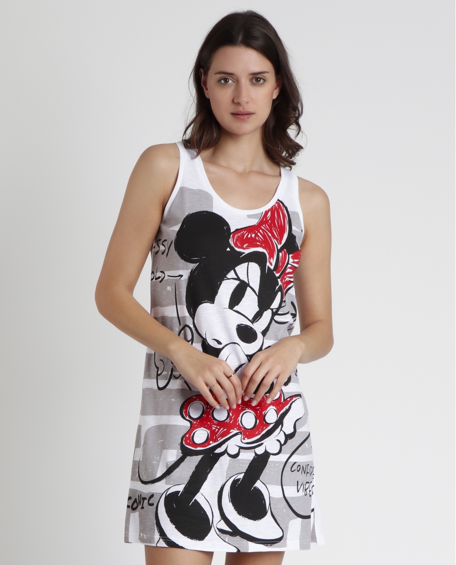 DISNEY Camisola Sin Mangas Stay True para Mujer BLANCO DISNEY Camisola Sin Mangas Stay True para Mujer BLANCO