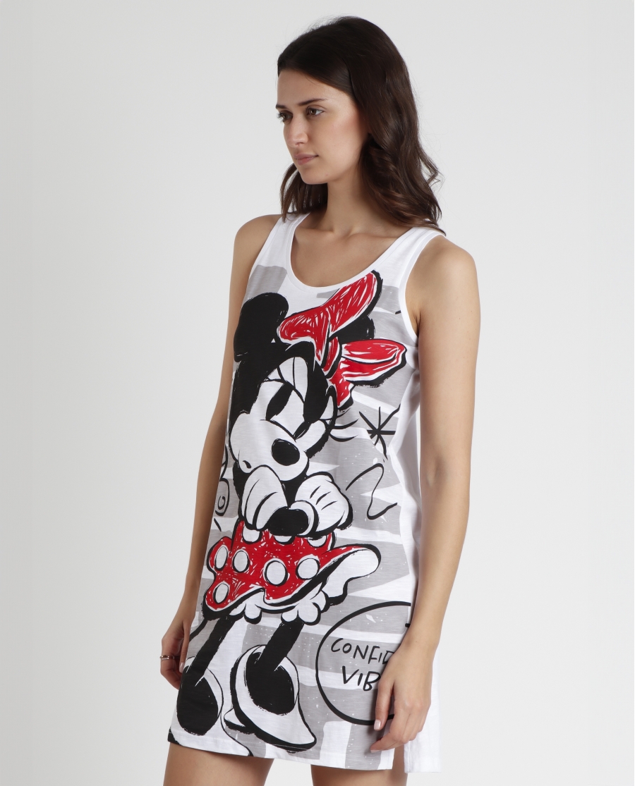 DISNEY Camisola Sin Mangas Stay True para Mujer BLANCO DISNEY Camisola Sin Mangas Stay True para Mujer BLANCO