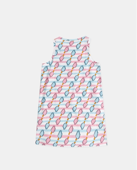 ADMAS Camisola Sin Mangas Ice Cream para Niña ROSA 2