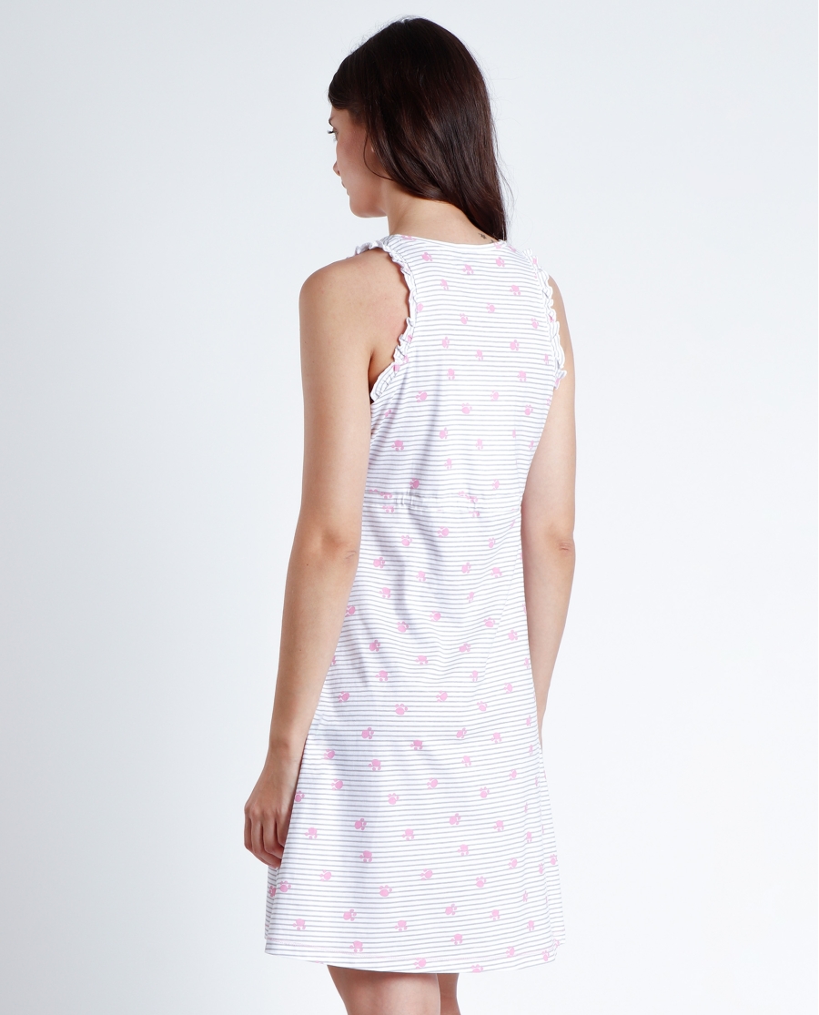 DISNEY Camisola Sin Manga Maternity Dalmatas para Mujer BLANCO DISNEY Camisola Sin Manga Maternity Dalmatas para Mujer BLANCO
