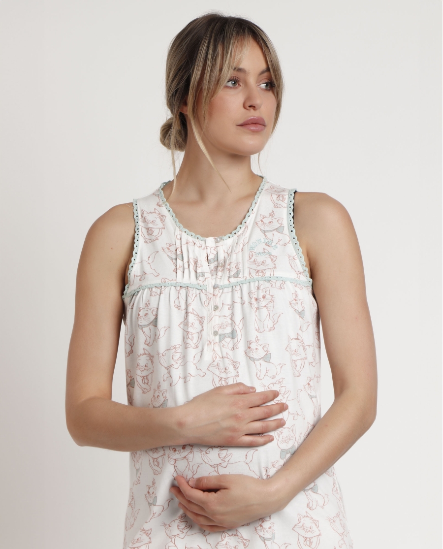 DISNEY Camisola Sin Mangas Maternity Wonder Mum para Mujer AQUA DISNEY Camisola Sin Mangas Maternity Wonder Mum para Mujer AQUA