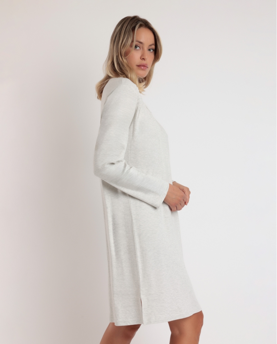 ADMAS CLASSIC Camisola Manga Larga Tapeta Classic Soft para Mujer GRIS JASPE ADMAS CLASSIC Camisola Manga Larga Tapeta Classic Soft para Mujer GRIS JASPE