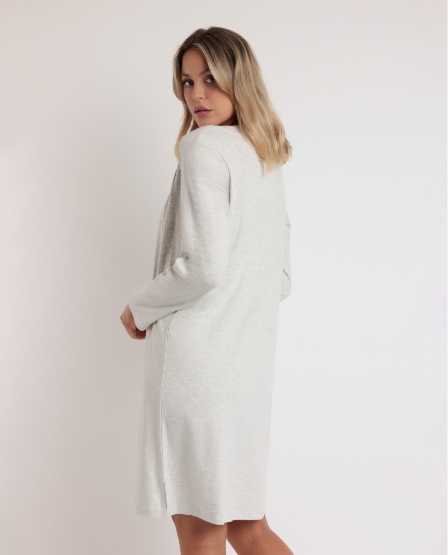 ADMAS CLASSIC Camisola Manga Larga Tapeta Classic Soft para Mujer GRIS JASPE ADMAS CLASSIC Camisola Manga Larga Tapeta Classic Soft para Mujer GRIS JASPE