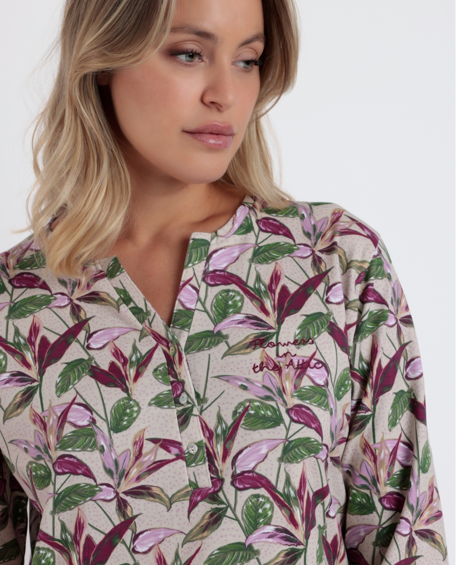 ADMAS GARDEN Camisola Manga Larga Flowers In The Attic para Mujer ANCIENT PINK ADMAS GARDEN Camisola Manga Larga Flowers In The Attic para Mujer ANCIENT PINK