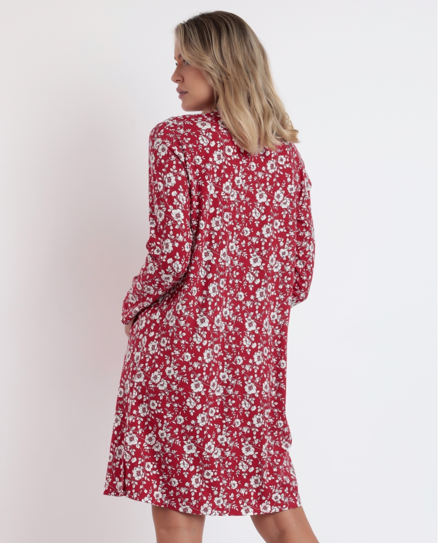 ADMAS GARDEN Camisola Manga Larga Romantic Winter para Mujer ROJO ADMAS GARDEN Camisola Manga Larga Romantic Winter para Mujer ROJO