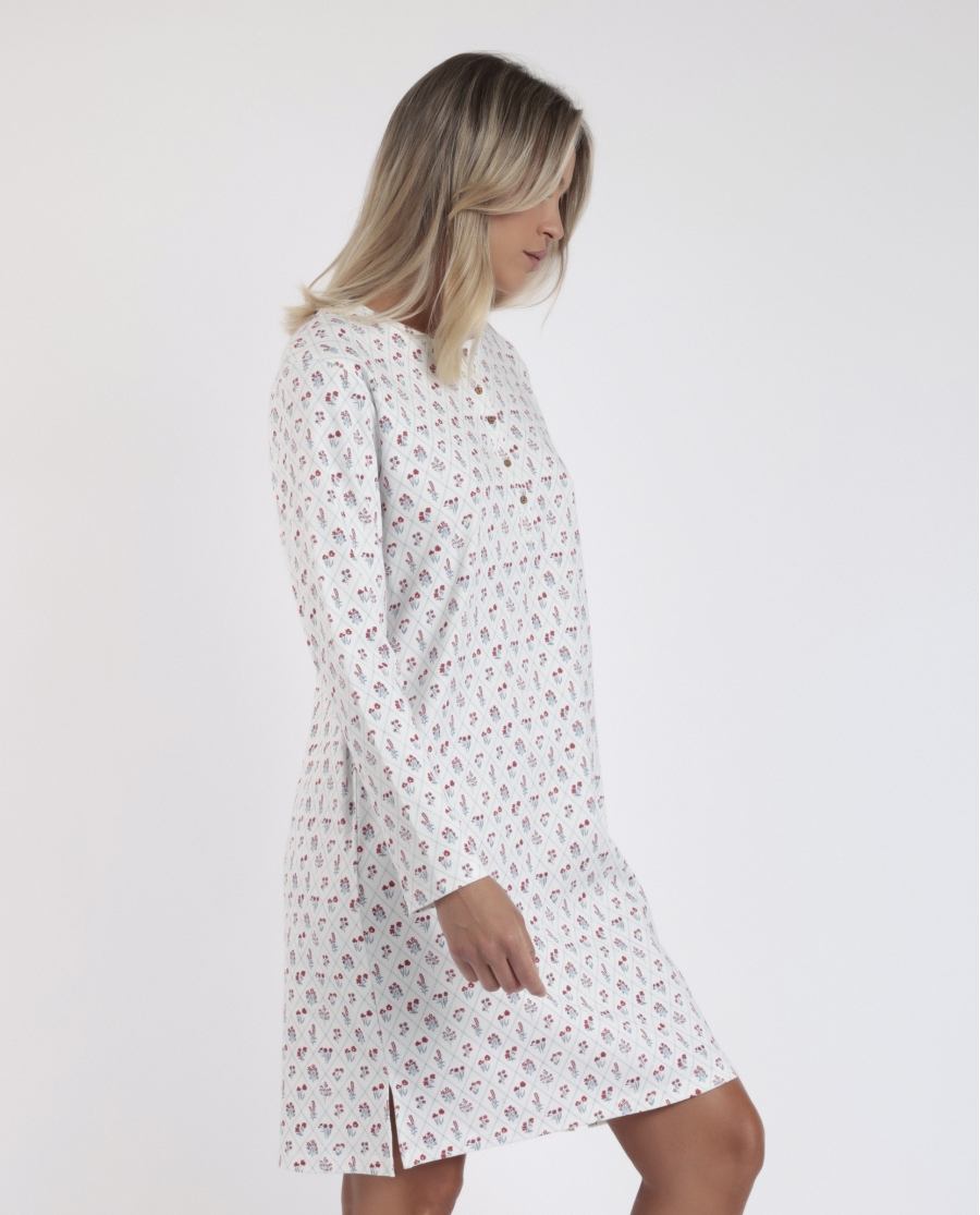 ADMAS GARDEN Camisola Manga Larga Essence Of Life para Mujer BLANCO