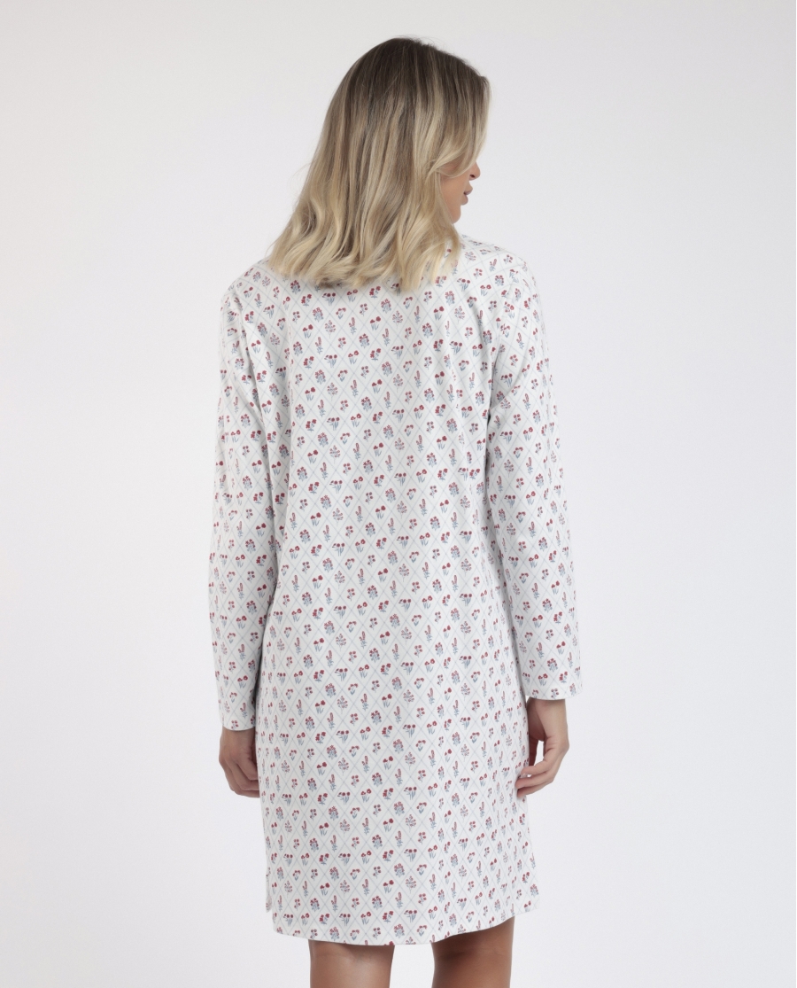 ADMAS GARDEN Camisola Manga Larga Essence Of Life para Mujer BLANCO