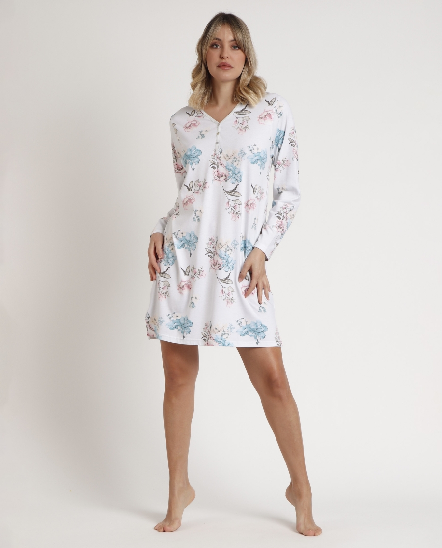 ADMAS GARDEN Camisola Manga Larga French Garden para Mujer VERDE AGUA ADMAS GARDEN Camisola Manga Larga French Garden para Mujer VERDE AGUA