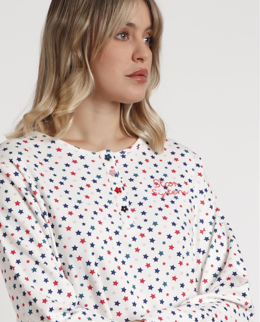 ADMAS Camisola Manga Larga Tapeta Star para Mujer MULTICOLOR ADMAS Camisola Manga Larga Tapeta Star para Mujer MULTICOLOR