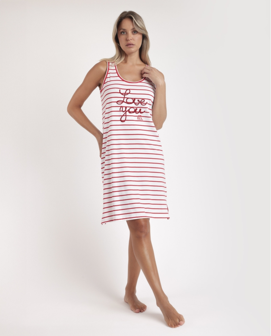 ADMAS Camisola Sin Mangas Sailor Club para Mujer ROJO ADMAS Camisola Sin Mangas Sailor Club para Mujer ROJO