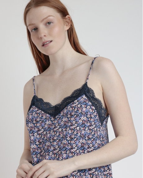 ADMAS Camisola Tirantes Blue And Pink Liberty para Mujer MARINO 2