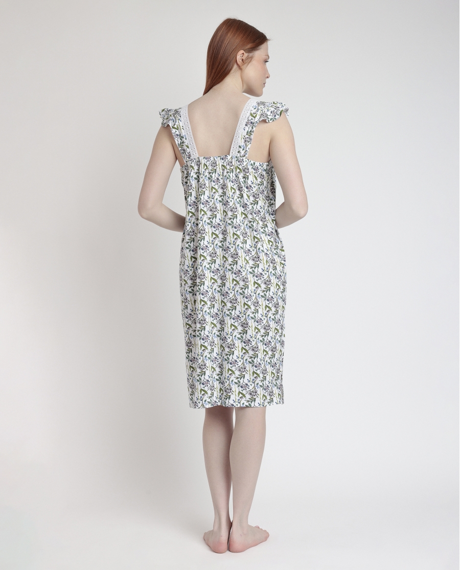 ADMAS GARDEN Camisola Sin Mangas Dream Flowers para Mujer MALVA ADMAS GARDEN Camisola Sin Mangas Dream Flowers para Mujer MALVA