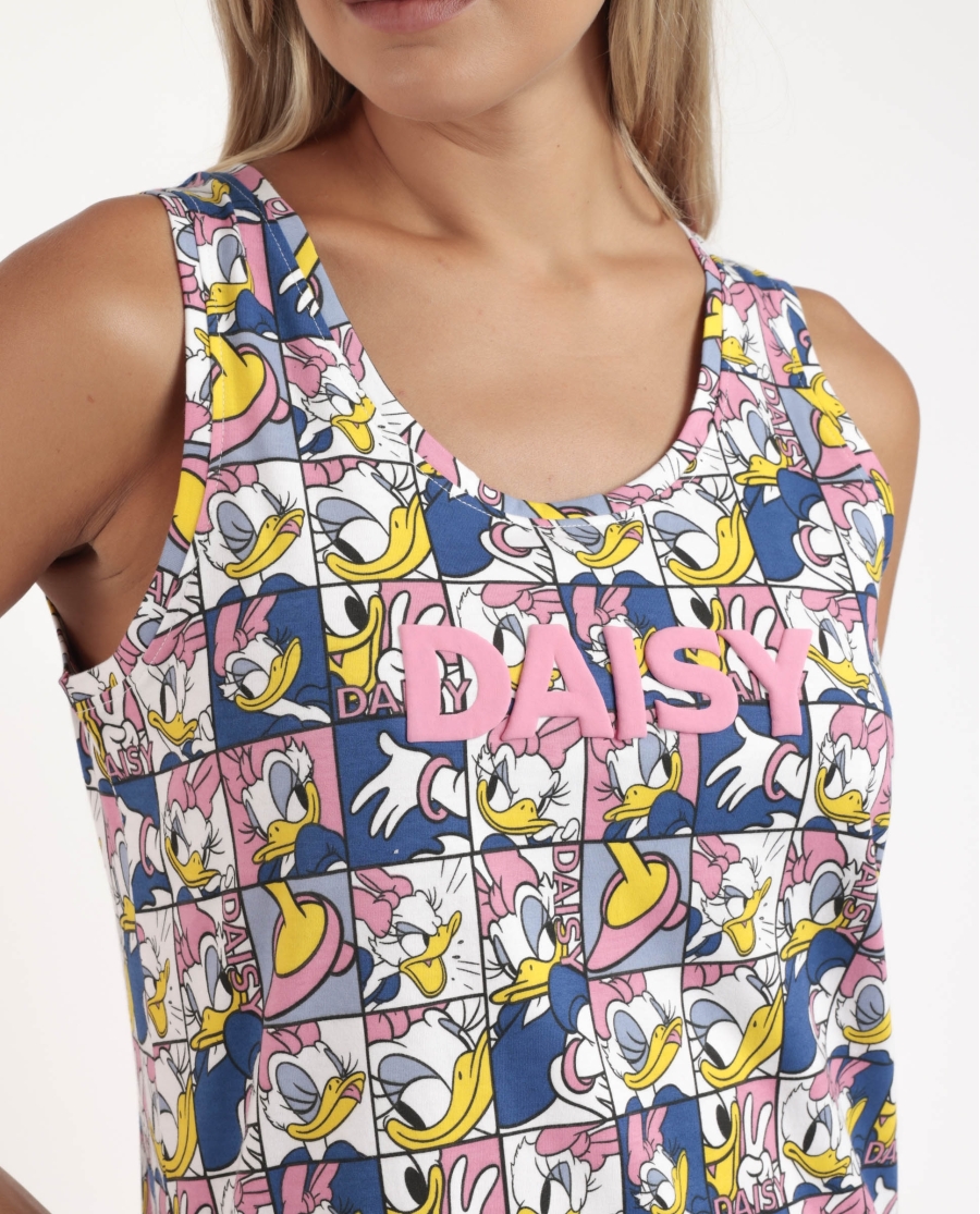 DISNEY Camisola Sin Mangas Daisy Poses para Mujer ROSA DISNEY Camisola Sin Mangas Daisy Poses para Mujer ROSA