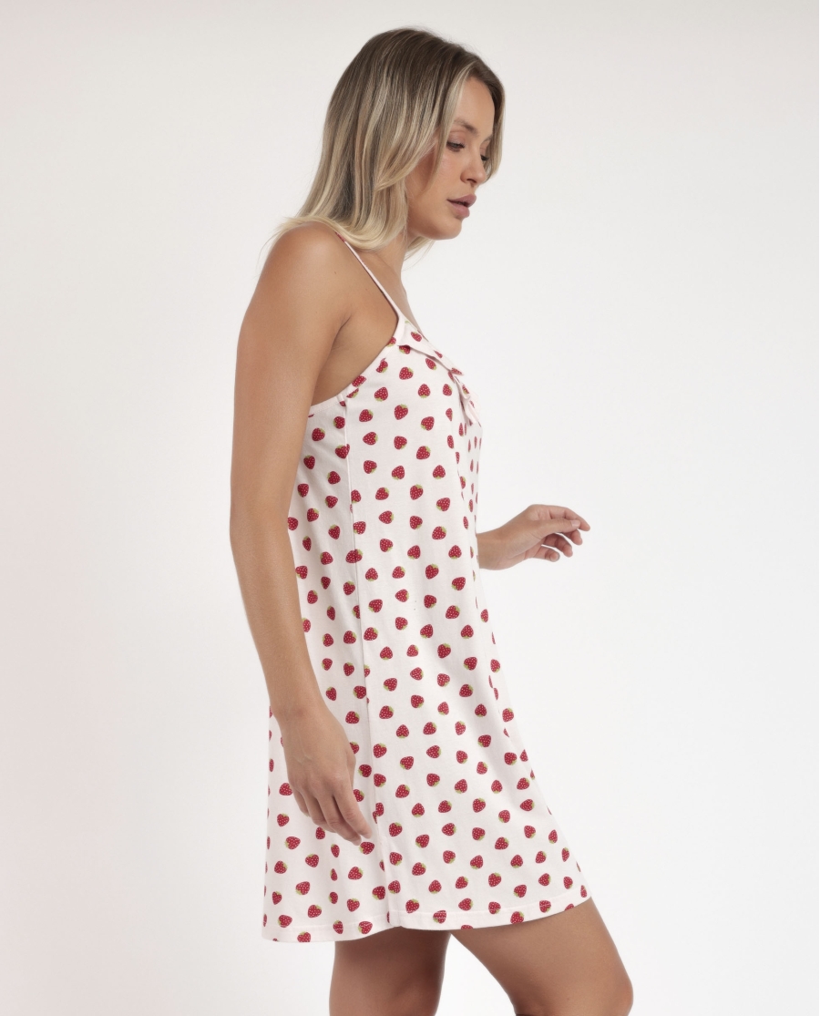 ADMAS Camisola Tirantes Strawberry Field para Mujer ROSA PALO ADMAS Camisola Tirantes Strawberry Field para Mujer ROSA PALO