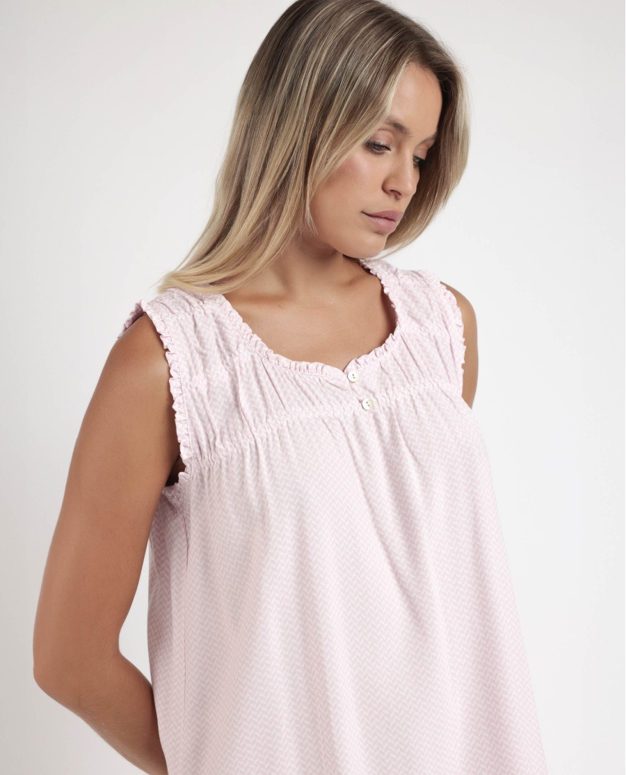 ADMAS CLASSIC Camisola Sin Mangas Classic Spiga para Mujer ROSA ADMAS CLASSIC Camisola Sin Mangas Classic Spiga para Mujer ROSA