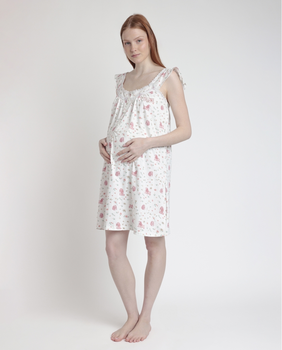 DISNEY Camisola Sin Mangas Lady Mum para Mujer CRUDO DISNEY Camisola Sin Mangas Lady Mum para Mujer CRUDO