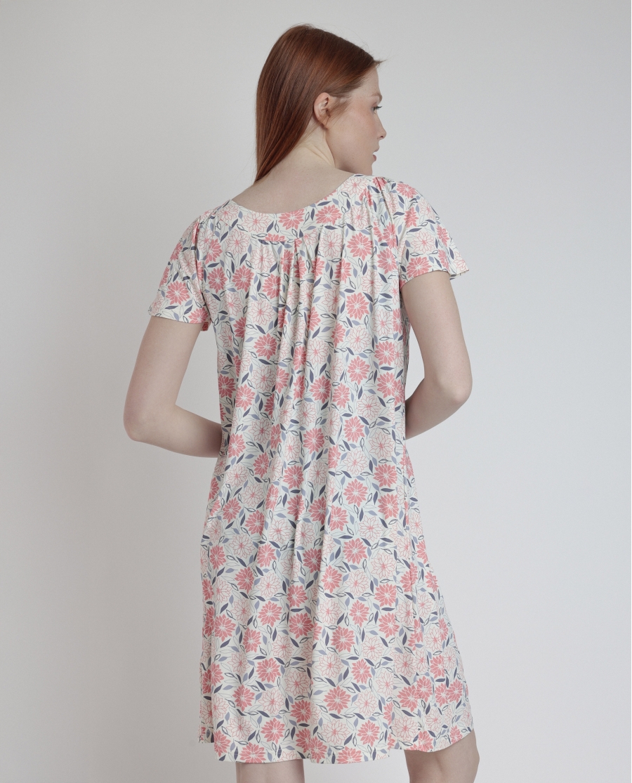 ADMAS GARDEN Camisola Manga Caída Rouse Peony para Mujer SALMON ADMAS GARDEN Camisola Manga Caída Rouse Peony para Mujer SALMON