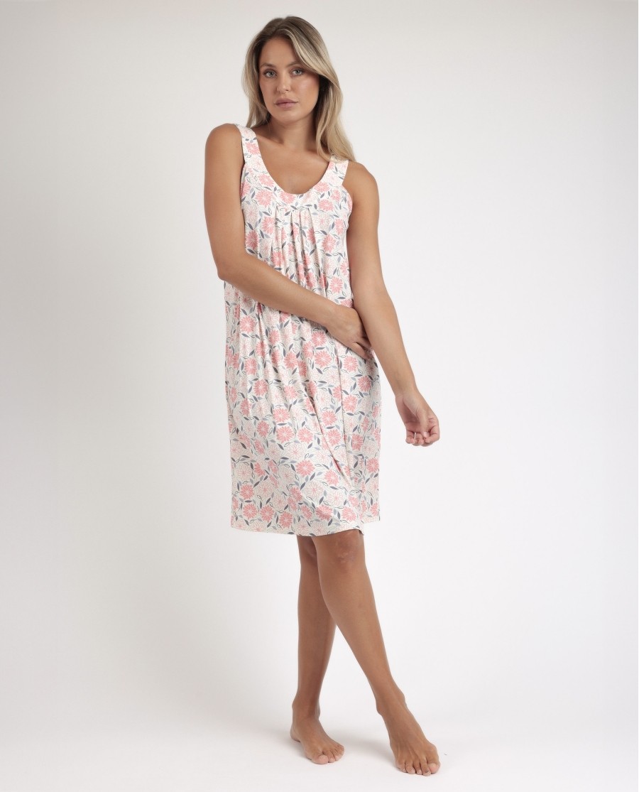 ADMAS GARDEN Camisola Sin Mangas Rouse Peony para Mujer SALMON