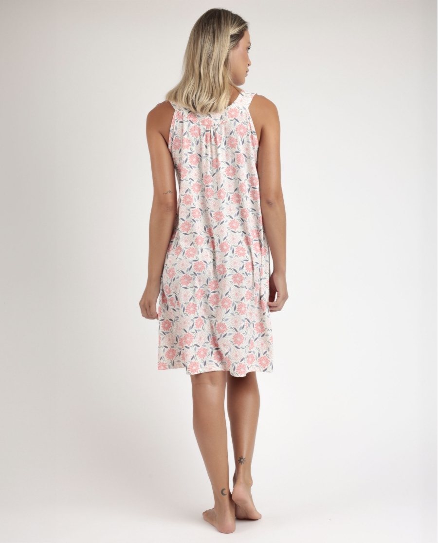 ADMAS GARDEN Camisola Sin Mangas Rouse Peony para Mujer SALMON