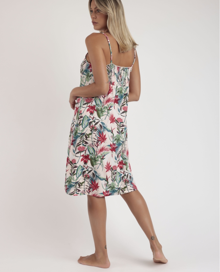 ADMAS GARDEN Camisola Tirantes Tropical Spirit para Mujer ROJO ADMAS GARDEN Camisola Tirantes Tropical Spirit para Mujer ROJO