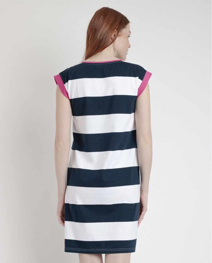 BARBIE Camisola Sin Mangas Barbie Stripes para Mujer MARINO BARBIE Camisola Sin Mangas Barbie Stripes para Mujer MARINO