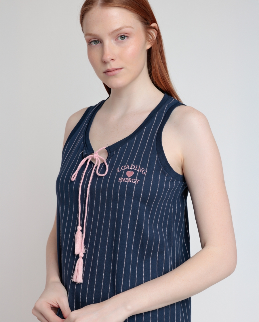 STAY AT HOME Camisola Sin Mangas Loading Energy para Mujer MARINO STAY AT HOME Camisola Sin Mangas Loading Energy para Mujer MARINO