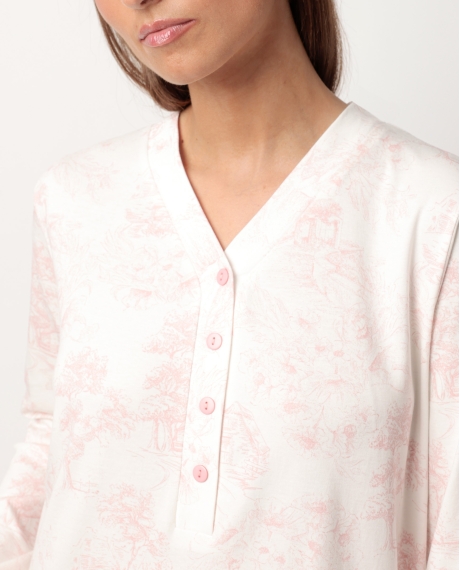 ADMAS CLASSIC Camisola Manga Larga Tapeta Toile De Jouy para Mujer MAQUILLAJE 2