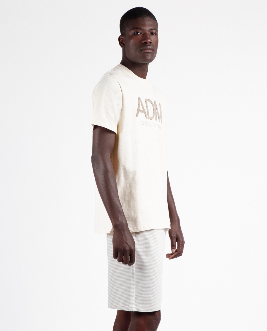 ADMAS CLASSIC Pijama Manga Corta Adm Edition para Hombre CRUDO ADMAS CLASSIC Pijama Manga Corta Adm Edition para Hombre CRUDO