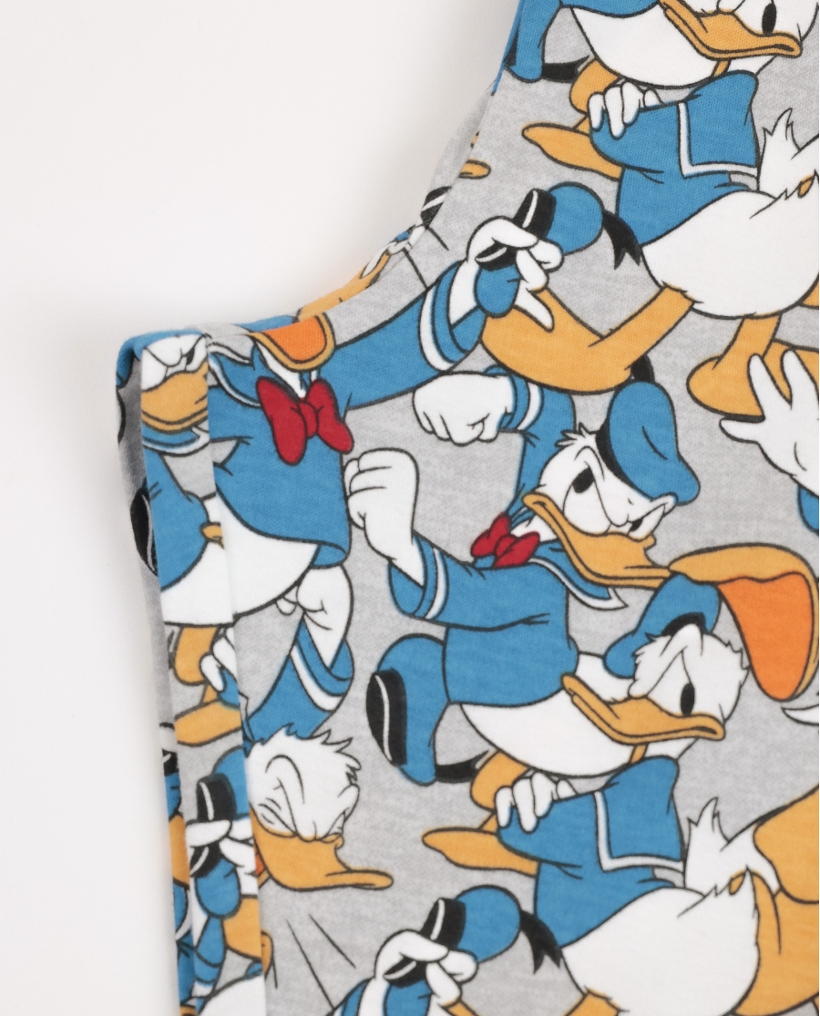 DISNEY Pijama Manga Larga Big Donald para Niño GRIS JASPE DISNEY Pijama Manga Larga Big Donald para Niño GRIS JASPE