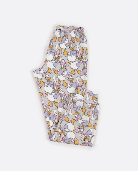 DISNEY Pijama Manga Larga Daisy Sweet para Niña GRIS JASPE 2