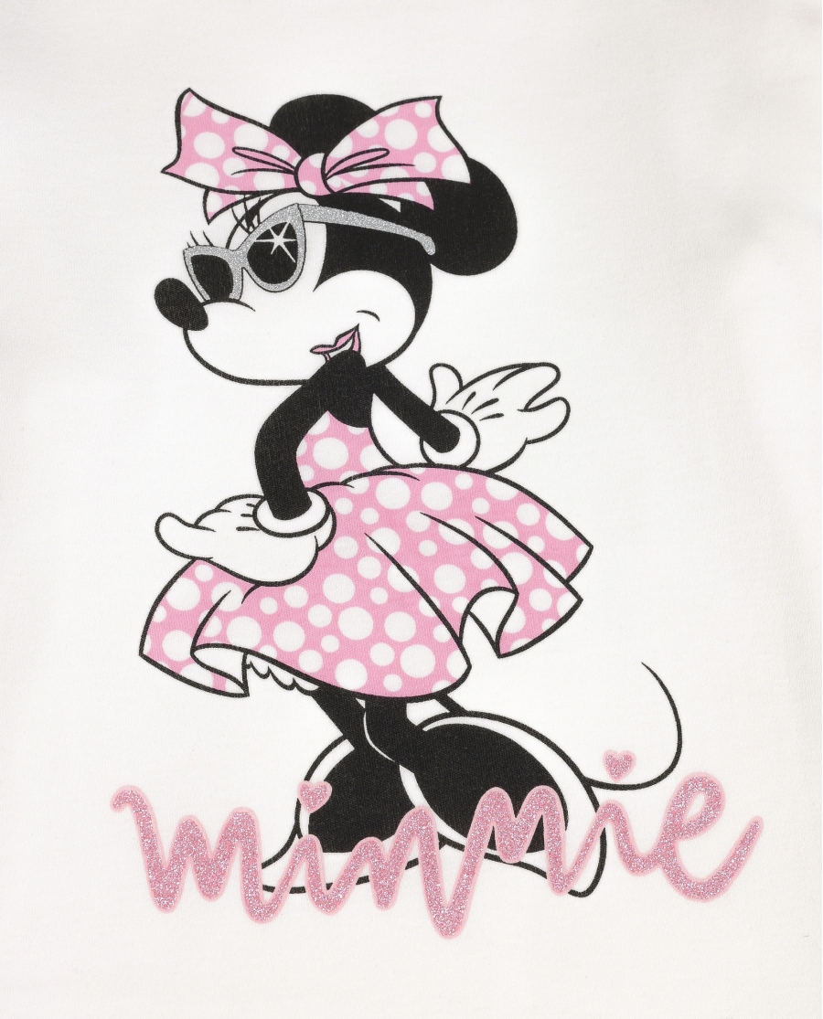 DISNEY Pijama Manga Larga Minnie Chic para Niña CRUDO DISNEY Pijama Manga Larga Minnie Chic para Niña CRUDO