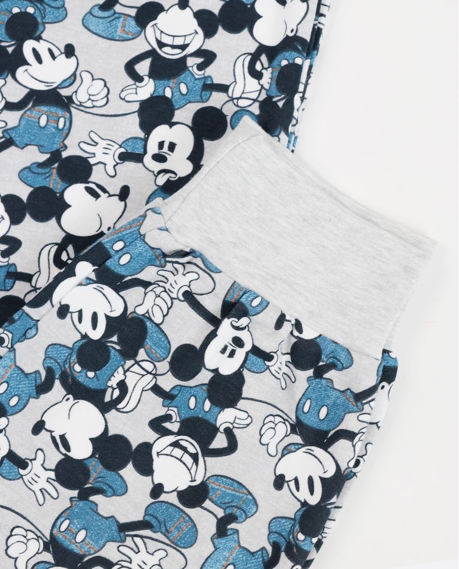 DISNEY Pijama Manga Larga Mickey Jeans para Niña GRIS JASPE DISNEY Pijama Manga Larga Mickey Jeans para Niña GRIS JASPE