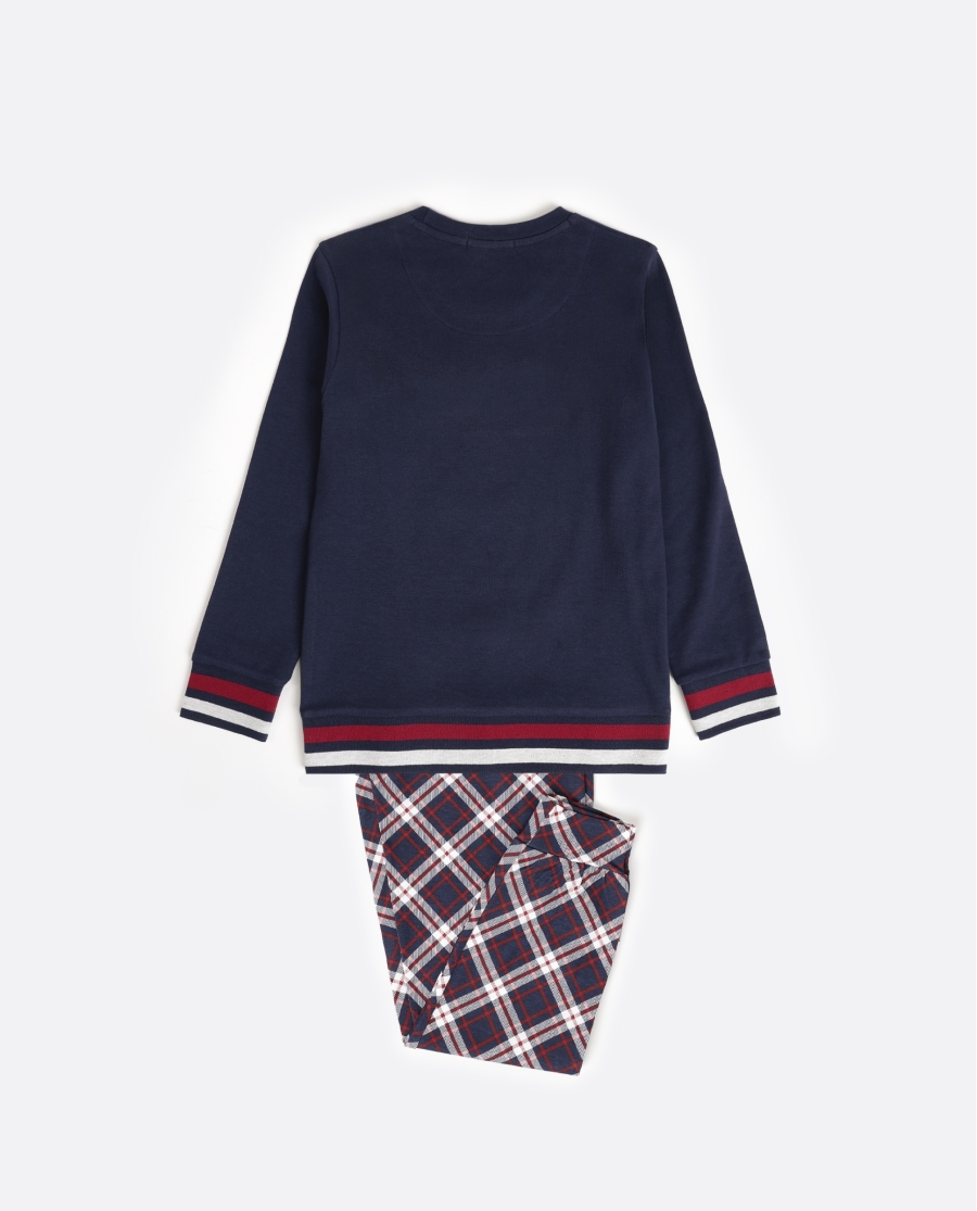ADMAS Pijama Manga Larga ADM Family para Niño MARINO ADMAS Pijama Manga Larga ADM Family para Niño MARINO