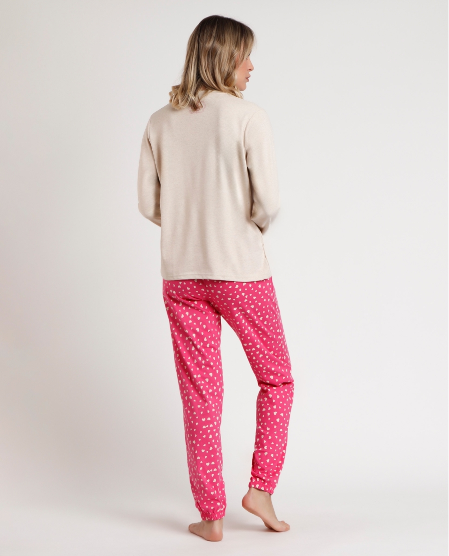 SANTORO GORJUSS Pijama Manga Larga Carousel para Mujer BEIGE SANTORO GORJUSS Pijama Manga Larga Carousel para Mujer BEIGE