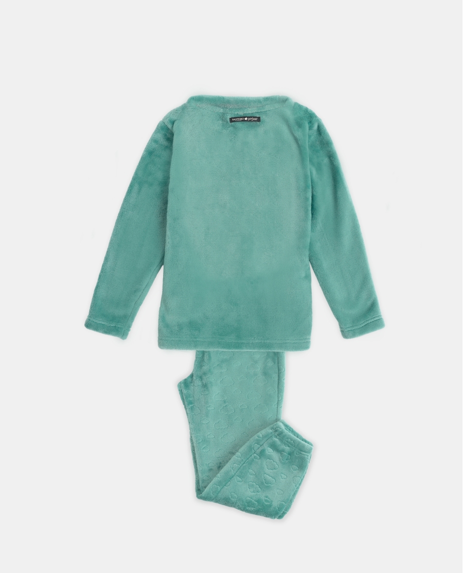 SANTORO GORJUSS Pijama Manga Larga Calentito Be Kind To The Planet para Niña VERDE HOJA SANTORO GORJUSS Pijama Manga Larga Calentito Be Kind To The Planet para Niña VERDE HOJA