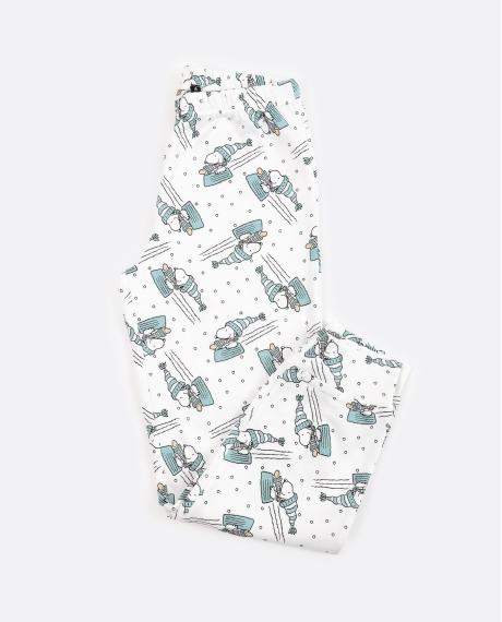 PEANUTS Pijama Manga Larga Let It Snow para Niña BEIGE 2