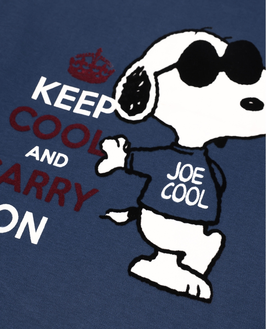 PEANUTS Pijama Manga Larga Snoopy Cool para Niño MARINO PEANUTS Pijama Manga Larga Snoopy Cool para Niño MARINO