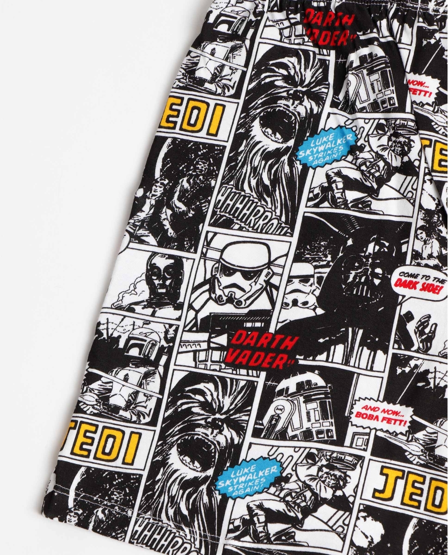 STAR WARS Pijama Manga Corta Summer Comic para Niño AMARILLO STAR WARS Pijama Manga Corta Summer Comic para Niño AMARILLO