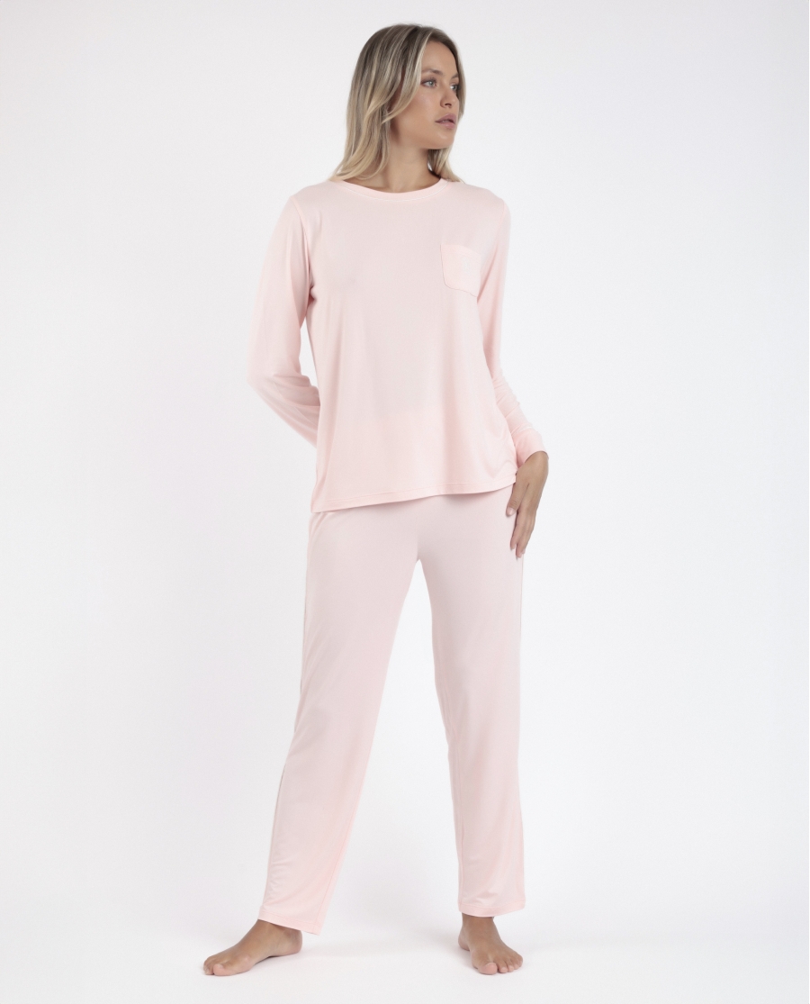 ADMAS CLASSIC Pijama Manga Larga Soft Sleep para Mujer CORAL ADMAS CLASSIC Pijama Manga Larga Soft Sleep para Mujer CORAL