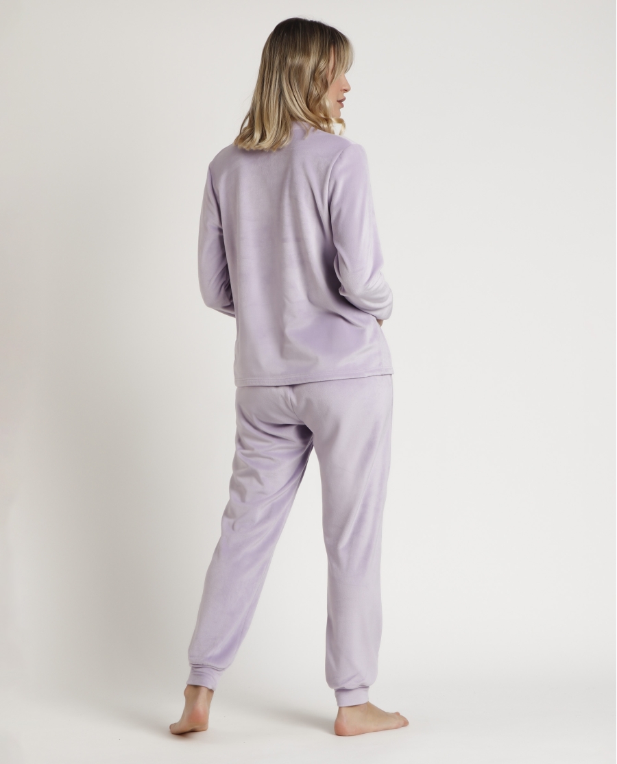 DISNEY Pijama Calentito Manga Larga Daisy Sweet para Mujer MALVA DISNEY Pijama Calentito Manga Larga Daisy Sweet para Mujer MALVA